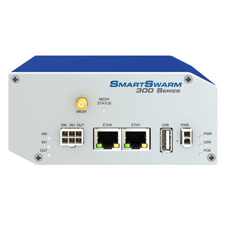 SmartSwarm 342 Gateway - Wired Ethernet, International Power Supply